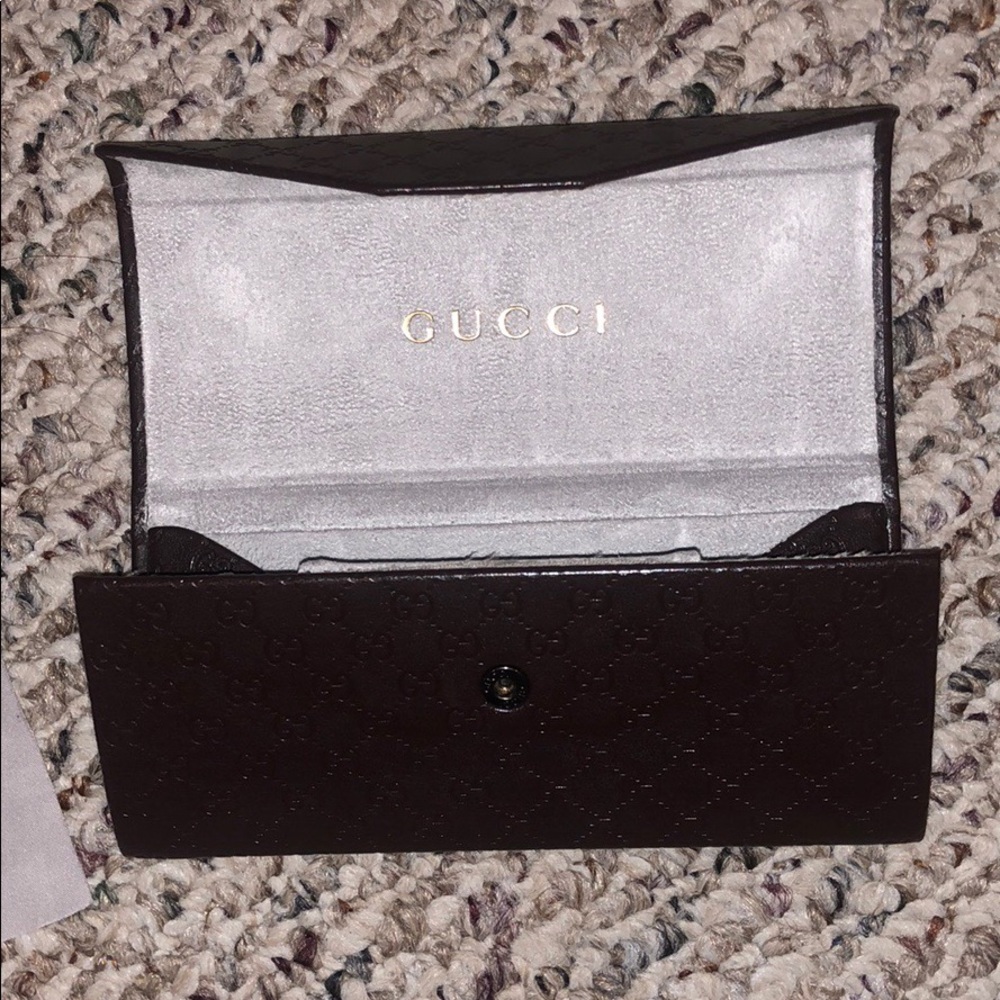 Gucci eyeglasses case